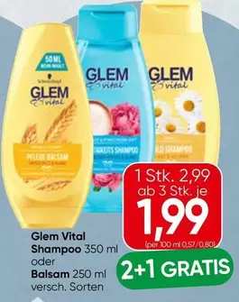 Shampoo 350 ml oder Balsam 250 ml