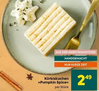 Kürbiskuchen »Pumpkin Spice«