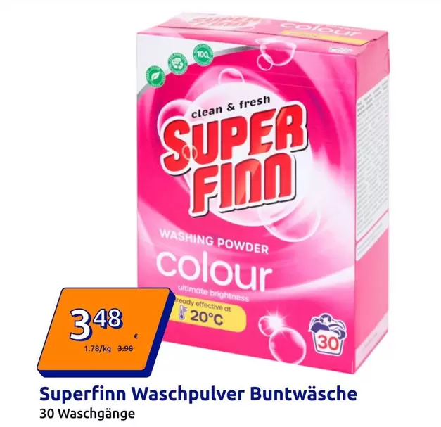 Waschpulver Buntwäsche