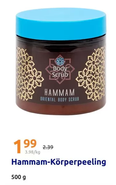Hammam-Körperpeeling