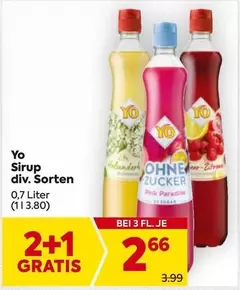 Pink - Sirup div. Sorten