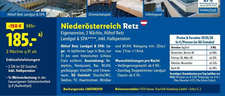 Hamburg - Althof Retz Landgut & SPA