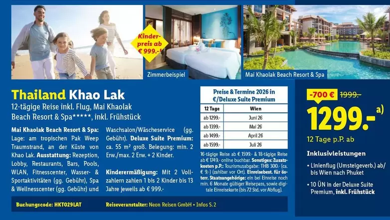 Kinder - Thailand Khao Lak