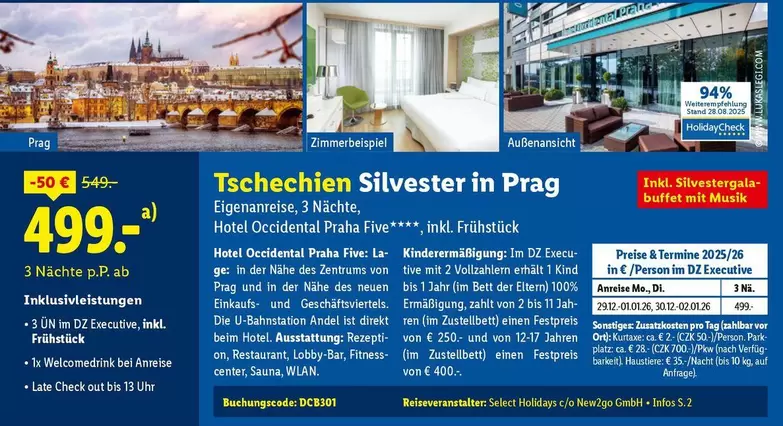 Park - Silvester in Prag