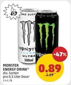 Monster - ENERGY DRINK