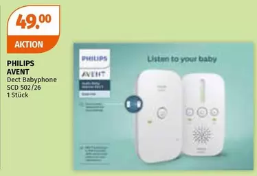 Philips - Dect Babyphone SCD 502/26