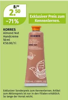 Almond Nut Handcreme