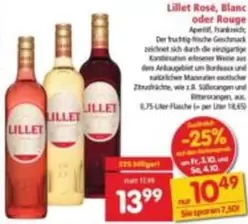 Lillet - Rosé, Blanc oder Rouge