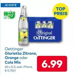 Orange - Glorietta Zitrone,  oder Cola Mix