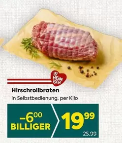 Hirschrollbraten
