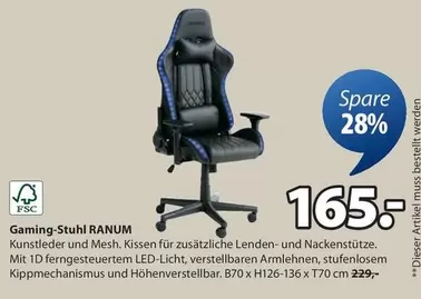 Gaming-Stuhl RANUM