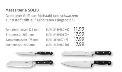 Messerserie SOLID