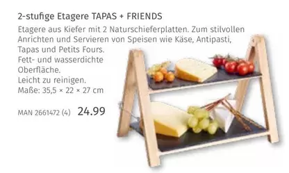 Friends - 2-stufige Etagere TAPAS FRIENDS