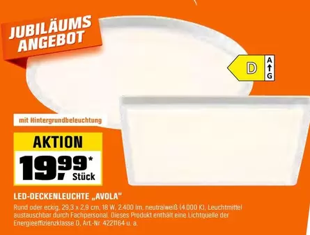 LED-DECKENLEUCHTE