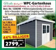 WPC-Gartenhaus