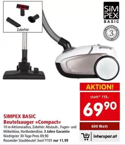Beutelsauger »Compact«