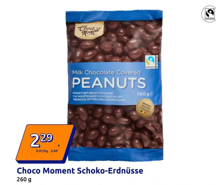 Fairtrade - Schoko-Erdnüsse