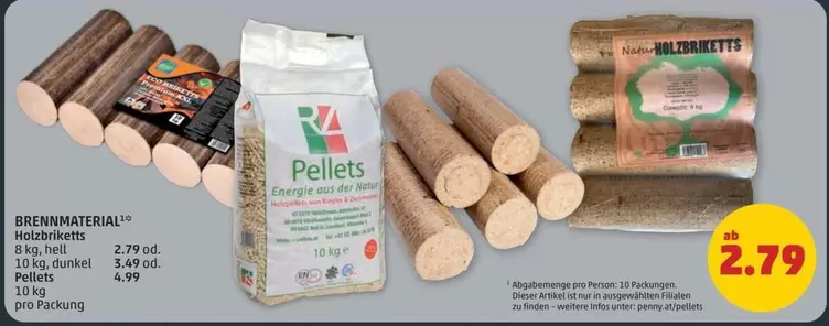 Holzbriketts
