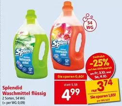 Waschmittel flüssig