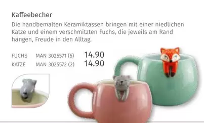 Fuchs - Kaffeebecher