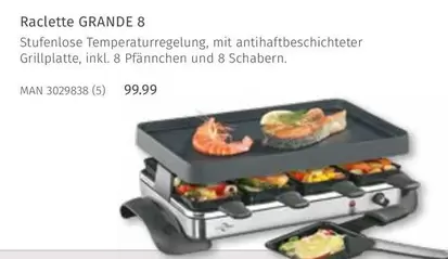 Raclette GRANDE 8