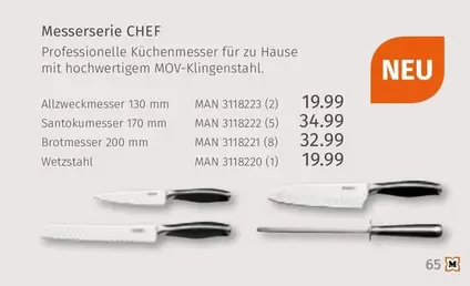 Messerserie CHEF