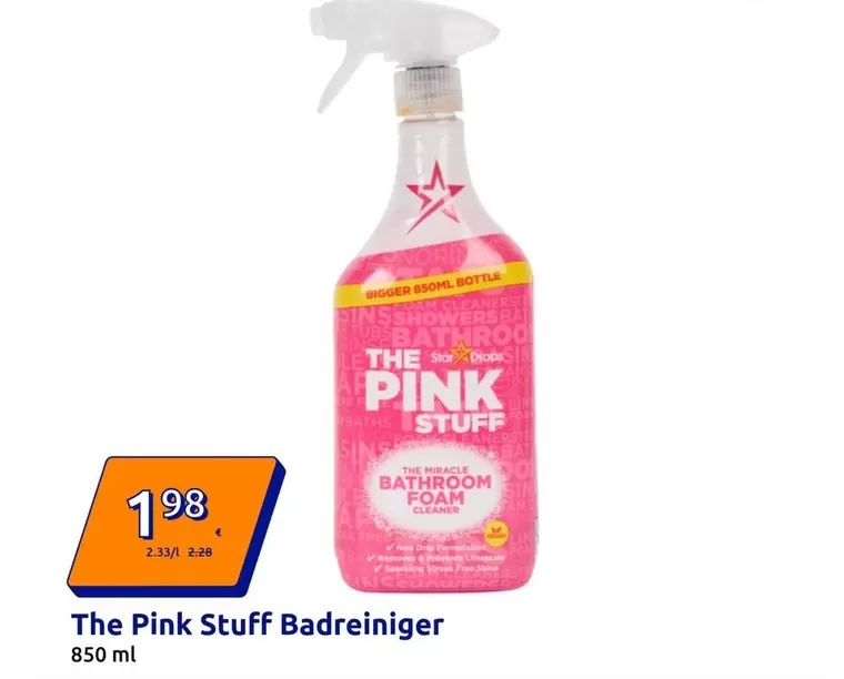 Pink - The  Stuff Badreiniger