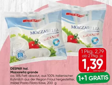 Mozzarella grande