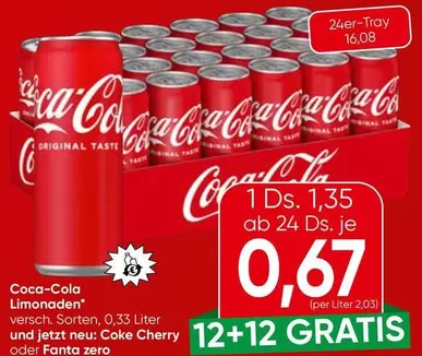 Coca Cola - Limonaden
