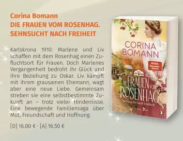 Glück - DIE FRAUEN VOM ROSENHAG. SEHNSUCHT NACH FREIHEIT