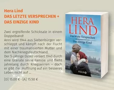 DAS LETZTE VERSPRECHEN + DAS EINZIGE KIND