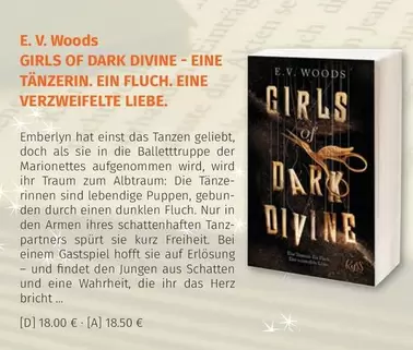 Dark - GIRLS OF DARK DIVINE - EINE TÄNZERIN. EIN FLUCH. EINE VERZWEIFELTE LIEBE.