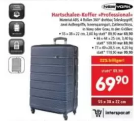 Hartschalen-Koffer »Professional«