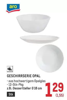 Opal - GESCHIRRSERIE OPAL