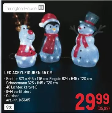 Pinguin - LED ACRYLFIGUREN 45 CM