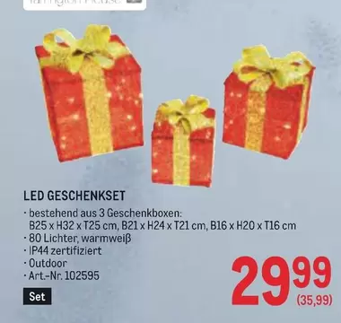 LED GESCHENKSET