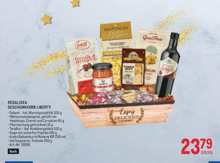 Gourmet - GESCHENKKORB LIBERTY