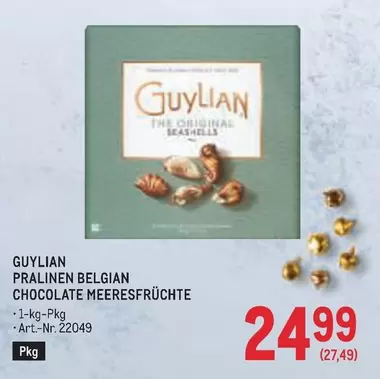 PRALINEN BELGIAN CHOCOLATE MEERESFRÜCHTE