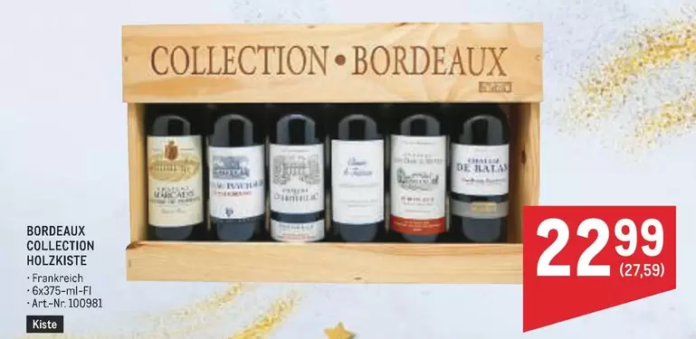 Bordeaux - BORDEAUX COLLECTION HOLZKISTE