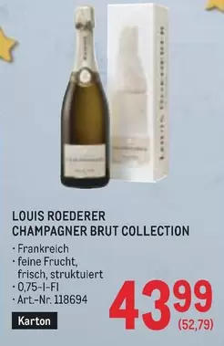 CHAMPAGNER BRUT COLLECTION