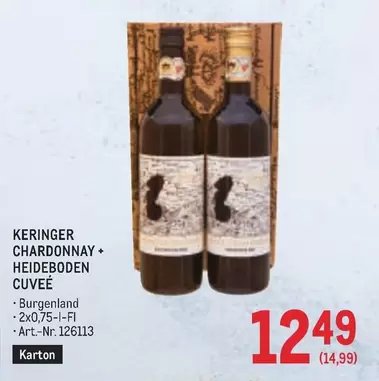 CHARDONNAY + HEIDEBODEN CUVEÉ