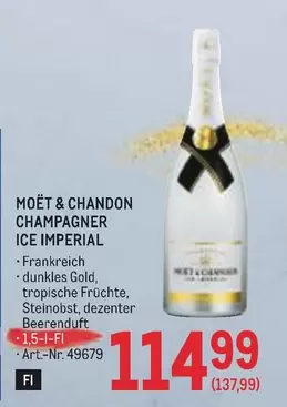 Gold - CHAMPAGNER ICE IMPERIAL