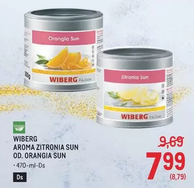 Vegan - AROMA ZITRONIA SUN OD. ORANGIA SUN