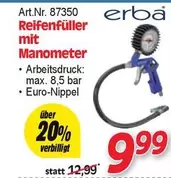 Reifenfüller mit Manometer