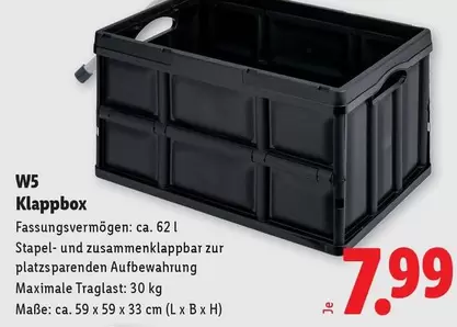 Klappbox