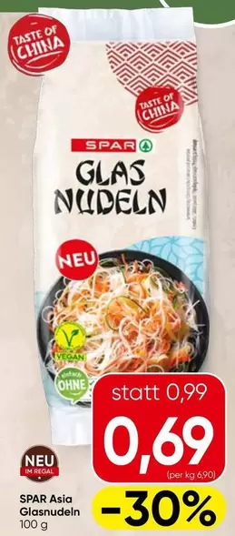 Vegan - GLAS NUDELN