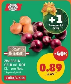Ama - ZWIEBELN GELB od. ROT