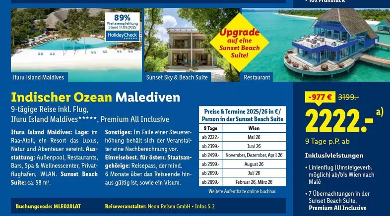 Sky - Indischer Ozean Malediven
