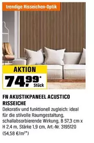 AKUSTIKPANEEL ACUSTICO RISSEICHE