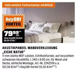 AKUSTIKPANEEL WANDVERKLEIDUNG